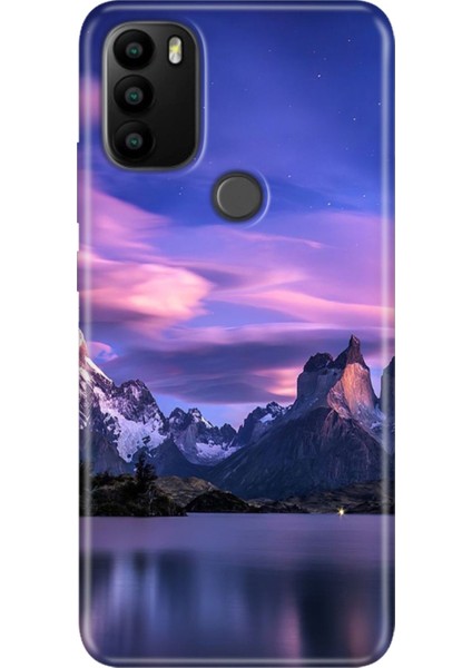 General Mobile Gm 21 Pro Kılıf Baskılı Esnek Silikon Kapak Kuzey