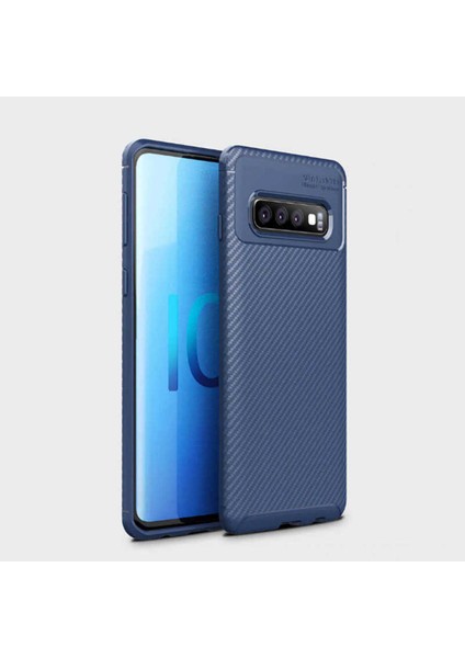 Samsung Galaxy S10 Uyumlu Karbon Görünümlü Premium Dayanıklı ve Ince Kılıf fiyatları