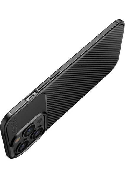 Apple iPhone 13 Pro Uyumlu Karbon Görünümlü Premium Dayanıklı ve Ince Kılıf modelleri