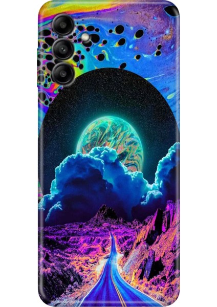 Samsung Galaxy A54 Uyumlu Kılıf Tasarım Elite Silikon Dream Road