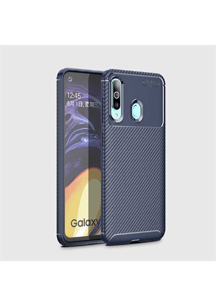 Samsung Galaxy A20S Uyumlu Karbon Görünümlü Premium Dayanıklı ve Ince Kılıf fiyatları