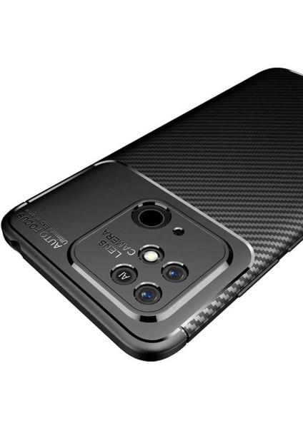 Xiaomi Poco C40 Uyumlu Karbon Görünümlü Premium Dayanıklı ve Ince Kılıf indirimleri
