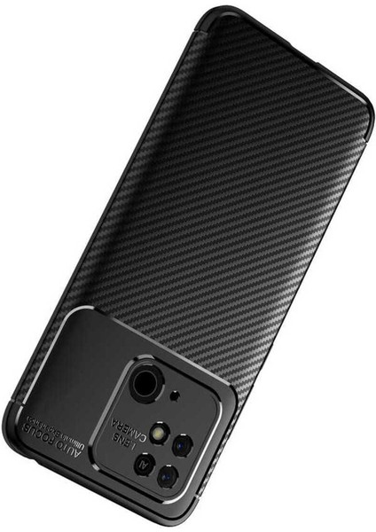 Xiaomi Poco C40 Uyumlu Karbon Görünümlü Premium Dayanıklı ve Ince Kılıf fırsatları