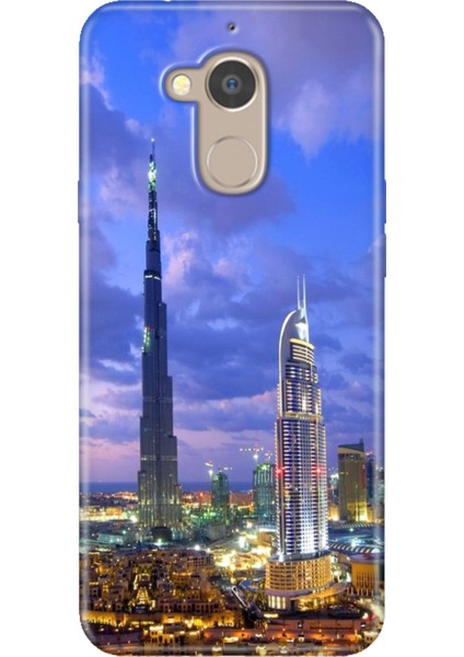 General Mobile Gm 8 Uyumlu Kılıf Desenli Silikon Renkli Tpu Uv Dubai