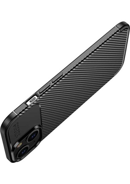 Apple iPhone 14 Plus Uyumlu Karbon Görünümlü Premium Dayanıklı ve Ince Kılıf modelleri