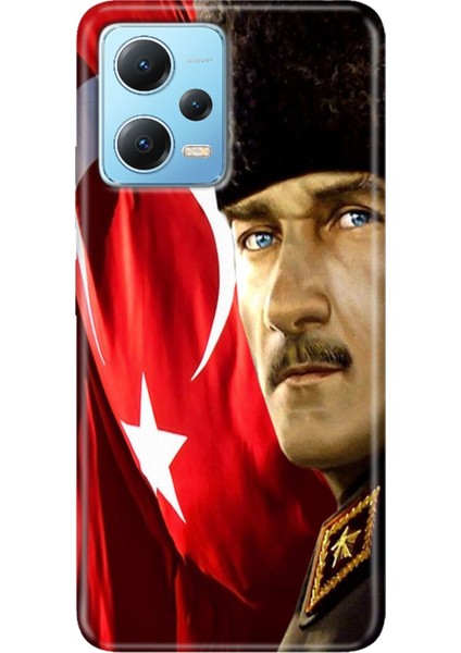 Xiaomi Redmi Note 12 4g Kılıf Desenli Design Silikon Mustafa Kemal