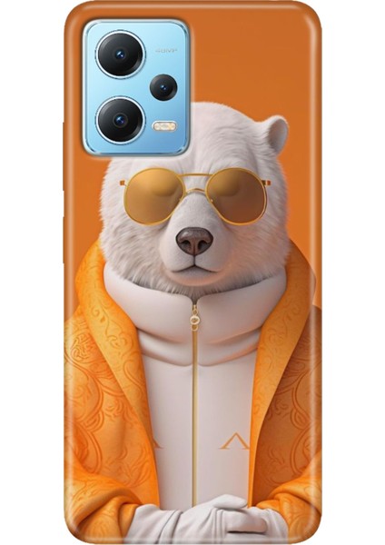 Xiaomi Redmi Note 12 4g Kılıf Desenli Design Silikon Stil Bear