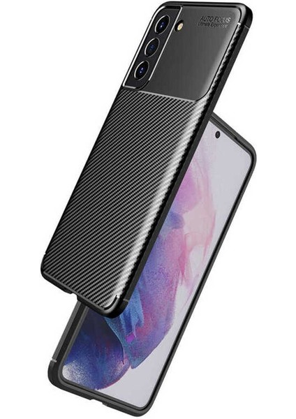 Samsung Galaxy S21 Fe Uyumlu Karbon Görünümlü Premium Dayanıklı ve Ince Kılıf modelleri