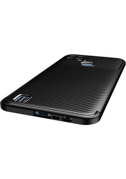 Realme C25 Uyumlu Karbon Görünümlü Premium Dayanıklı ve Ince Kılıf modelleri