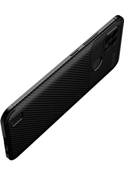 Realme C25 Uyumlu Karbon Görünümlü Premium Dayanıklı ve Ince Kılıf indirimleri