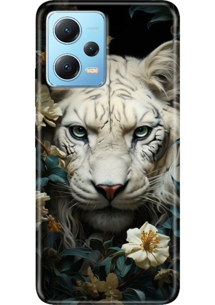 Xiaomi Redmi Note 12 4g Kılıf Desenli Design Silikon Aslan
