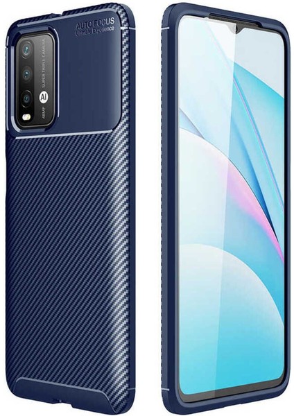 Xiaomi Poco M3 Uyumlu Karbon Görünümlü Premium Dayanıklı ve Ince Kılıf fiyatları