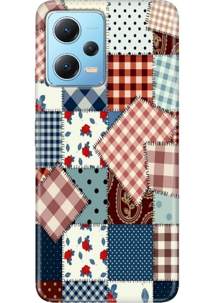 Xiaomi Redmi Note 12 4g Kılıf Desenli Design Silikon Yama