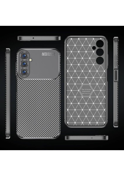 Samsung Galaxy A05S Uyumlu Karbon Görünümlü Premium Dayanıklı ve Ince Kılıf modelleri