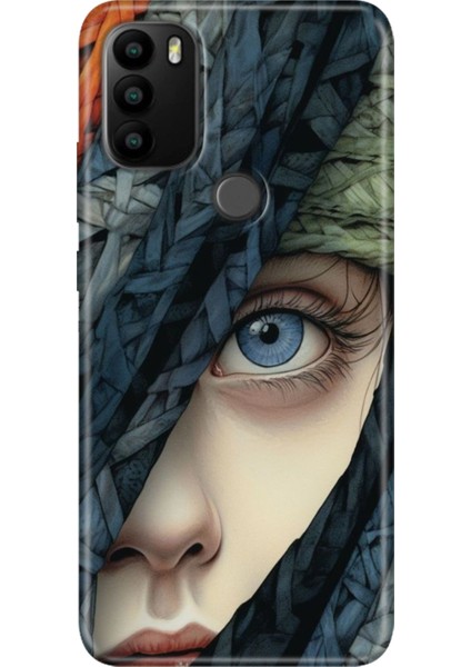 General Mobile Gm 21 Pro Kılıf Baskılı Esnek Silikon Kapak Siluet