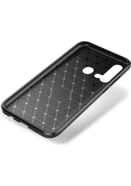 Huawei P20 Lite 2019 Uyumlu Karbon Görünümlü Premium Dayanıklı ve Ince Kılıf indirimleri
