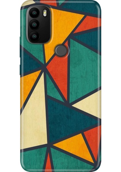 General Mobile Gm 21 Pro Kılıf Baskılı Esnek Silikon Kapak Wall
