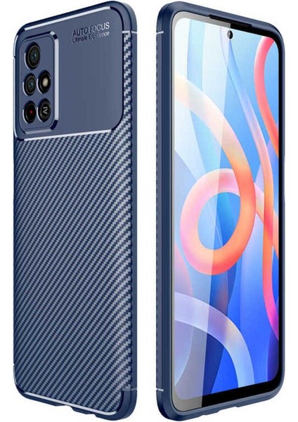 Xiaomi Redmi Note 11T 5g Uyumlu Karbon Görünümlü Premium Dayanıklı ve Ince Kılıf