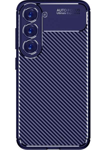 Samsung Galaxy S23 Uyumlu Karbon Görünümlü Premium Dayanıklı ve Ince Kılıf