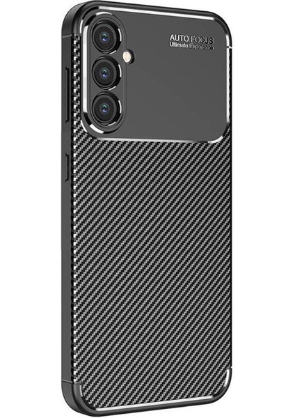 Samsung Galaxy S24 Plus Uyumlu Karbon Görünümlü Premium Dayanıklı ve Ince Kılıf