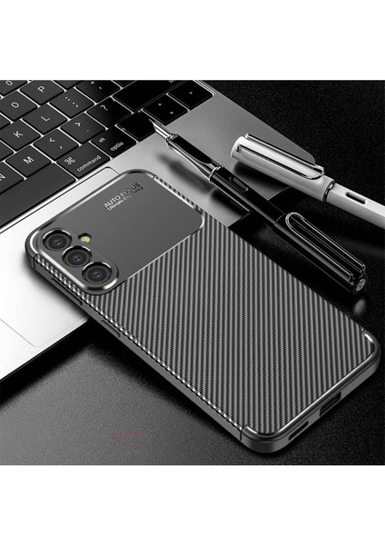 Samsung Galaxy S24 Plus Uyumlu Karbon Görünümlü Premium Dayanıklı ve Ince Kılıf modelleri