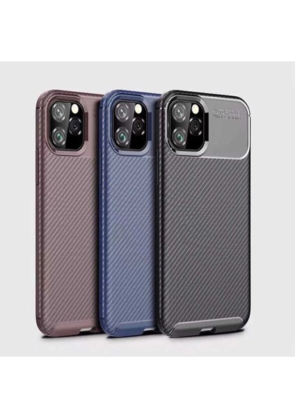 Apple iPhone 11 Pro Uyumlu Karbon Görünümlü Premium Dayanıklı ve Ince Kılıf indirimleri