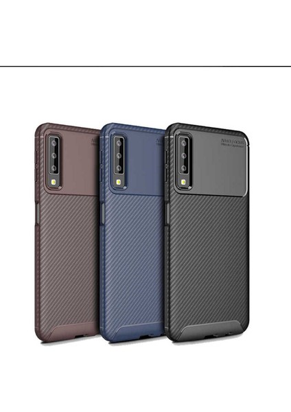 Samsung Galaxy A9 2018 Uyumlu Karbon Görünümlü Premium Dayanıklı ve Ince Kılıf modelleri