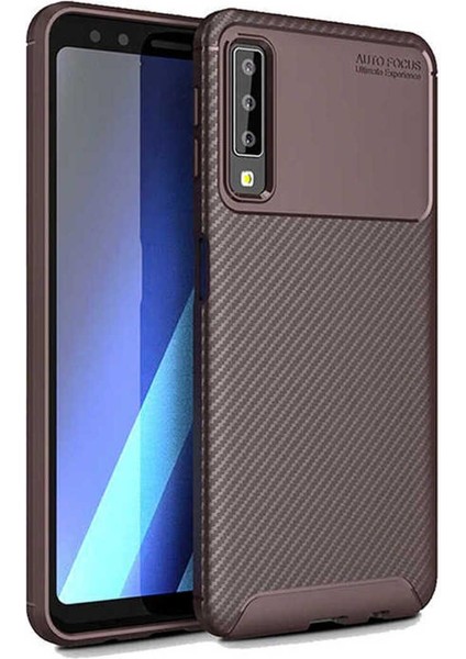 Samsung Galaxy A9 2018 Uyumlu Karbon Görünümlü Premium Dayanıklı ve Ince Kılıf fırsatları