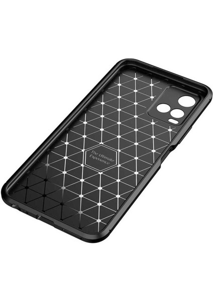 Vivo Y21S Uyumlu Karbon Görünümlü Premium Dayanıklı ve Ince Kılıf indirimleri
