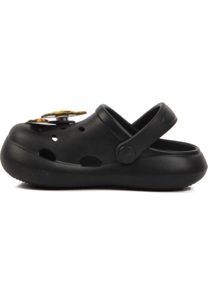 Siyah Kız Çocuk Sabo Terlik Yumurcak P fiyatları