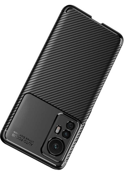 Xiaomi Mi 12 Pro Uyumlu Karbon Görünümlü Premium Dayanıklı ve Ince Kılıf indirimleri