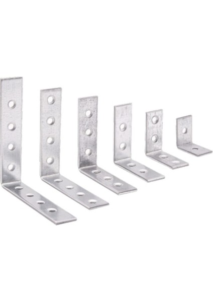 L Masa Gönyesi 15X45X45 mm 5 Adet Bağlantı Aparatı Paslanmaz Çelik