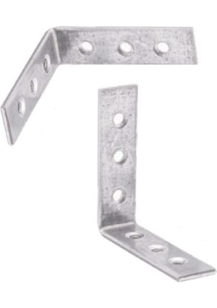 L Masa Gönyesi 15X45X45 mm 5 Adet Bağlantı Aparatı Paslanmaz Çelik