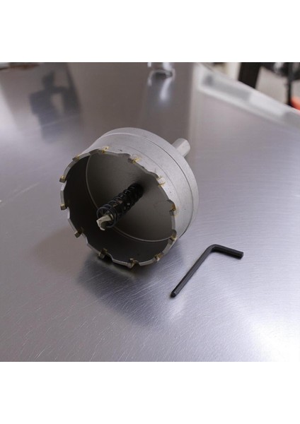 Tct Metal Delme Panç Ø 70 mm Delik Açma Metal Demir Testeresi Adaptörlü 1 Adet modelleri