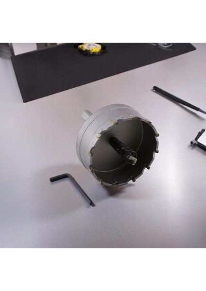 Tct Metal Delme Panç Ø 70 mm Delik Açma Metal Demir Testeresi Adaptörlü 1 Adet fırsatları