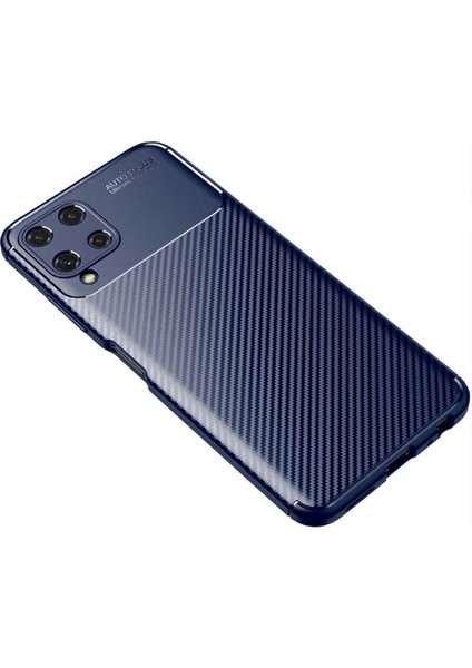 Samsung Galaxy M22 Uyumlu Karbon Görünümlü Premium Dayanıklı ve Ince Kılıf fırsatları