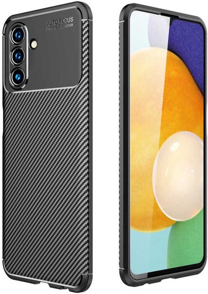 Samsung Galaxy A13 5g Uyumlu Karbon Görünümlü Premium Dayanıklı ve Ince Kılıf