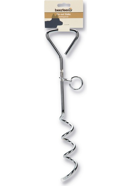 Köpek ve Kedi Bahçe Bağlama Kancası, 27kg'a kadar, 41x0,8cm