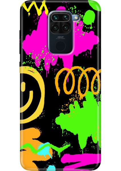 Xiaomi Redmi Note 9 6.53" Kılıf Desenli Tasarım Silikon Smile