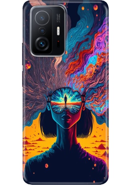 Xiaomi Mi 11T - 11T Pro Kılıf Desenli Design Silikon Girdap