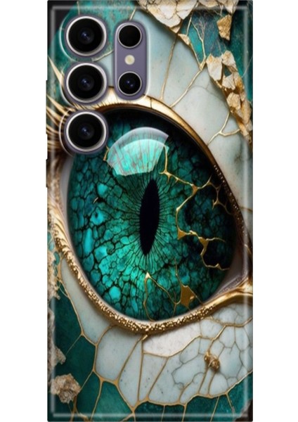 Samsung Galaxy S24 Ultra Kılıf Renkli Esnek Silikon Tanrıça Gözü