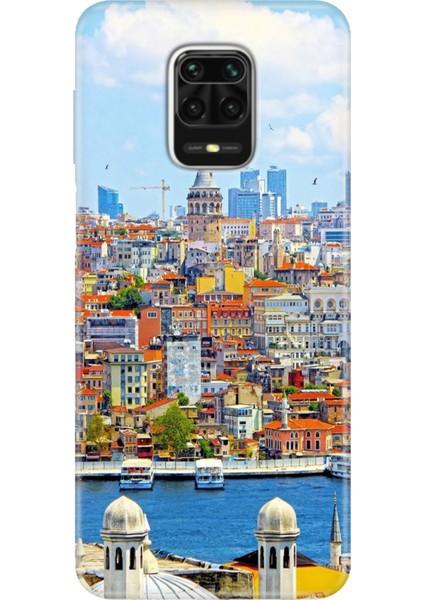 Xiaomi Redmi Note 9 Pro - 9s Kılıf Renkli Esnek Silikon Istanbul