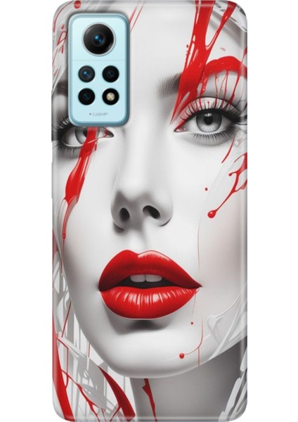 Xiaomi Redmi Note 12 Pro 4g Kılıf Desenli Outlet Silikon Lady