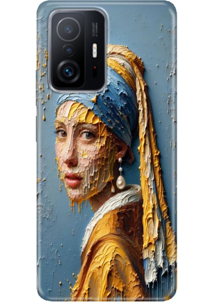 Xiaomi Mi 11T - 11T Pro Kılıf Desenli Design Silikon Inciküpeli