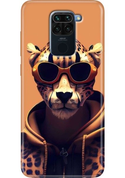 Xiaomi Redmi Note 9 6.53" Kılıf Desenli Tasarım Silikon Tiger