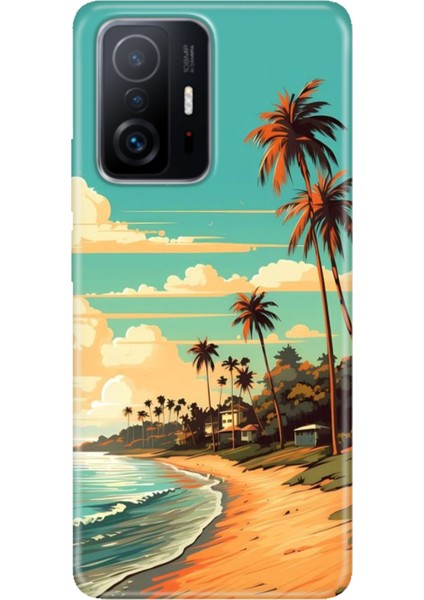 Xiaomi Mi 11T - 11T Pro Kılıf Desenli Design Silikon Malibu