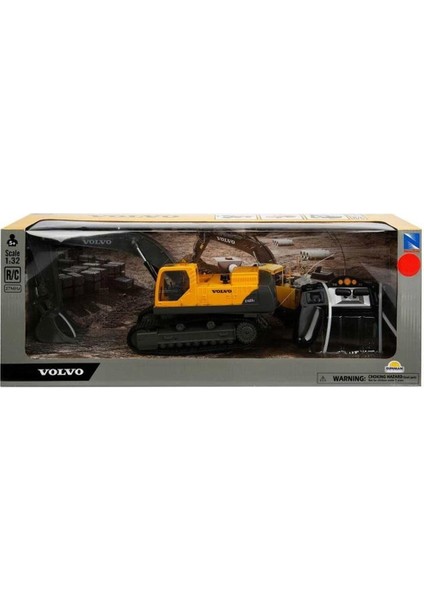 88753 Uzaktan Kumandalı Sesli ve Işıklı Volvo Ekskavatör 1:32