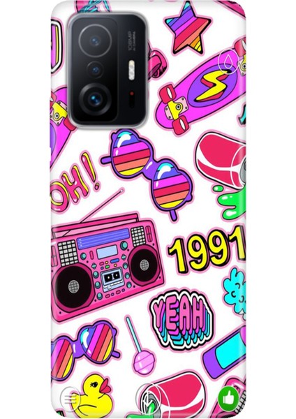 Xiaomi Mi 11T - 11T Pro Kılıf Desenli Design Silikon 90'lar