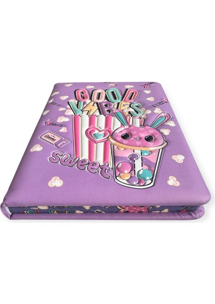 Puffy Pf-80 Pofuduk Not Defteri 13 x 18 cm 96 Yaprak Çizgili