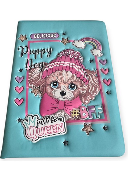 Puffy Pf-80 Pofuduk Not Defteri 13 x 18 cm 96 Yaprak Çizgili